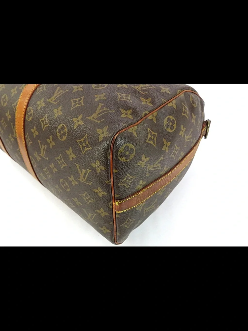 Louis Vuitton Brown Monogram Keepall Duffel Bag